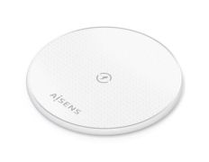 Aisens ASCH-15W1WC057-W/ 15W/ Blanco - Base de carga Inalámbrica - Blanco