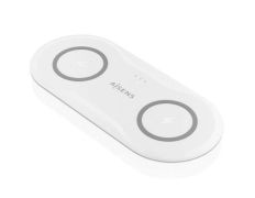 Base de carga Inalámbrica Aisens ASCH-15W2WC059-W/ 15W - Blanco