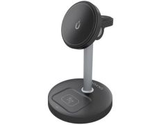 Base de carga Inalámbrica Aisens ASCH-15W3WC066-BK/ 15W - Negro