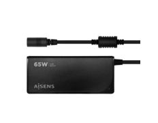 AISENS ASLC-65WAUTO-BK 65W USB Negro - Voltaje 18.5-20V