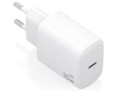 Cargador de Pared GaN Aisens A110-0975 - 1xUSB Tipo-C - 30W