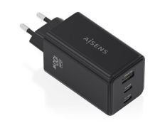 Cargador de Pared GaN Aisens ASCH-100W3P052-BK con Tecnología Avanzada