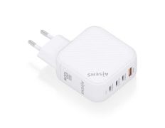 Cargador de Pared GaN Aisens ASCH-100W4P028-W con 3xUSB Tipo-C/ 1x USB