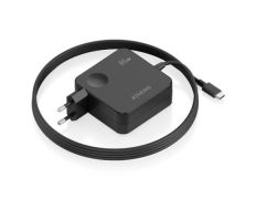 Cargador de Pared GaN Aisens ASCH-1PD65WL80-BK 65W con 1xUSB Tipo-C