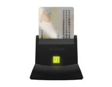 Lector de DNI y Tarjetas USB 2.0 Aisens ASCR-SN05-BK
