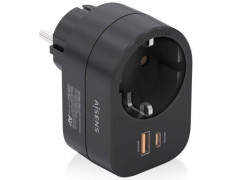 Enchufe Aisens USB Tipo-C PD con Toma de Corriente y USB