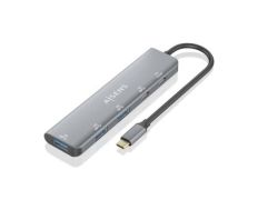 Hub USB Tipo-C Aisens A109-0857 3xUSB 1xUSB Tipo-C 1xUSB Tipo-C PD