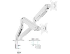 Soporte de Mesa con Contrapeso para 2 Monitores Aisens DT32TSR-439 Giratorio Inclinable
