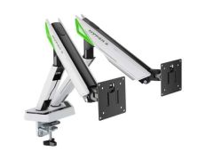 Soporte de Mesa Gaming para 2 Monitores Aisens DT38TSR-345 - Giratorio e Inclinable