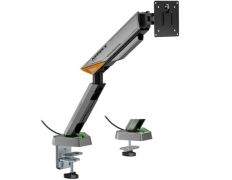 Soporte de Mesa Gaming Aisens DT49TSRRGB-347 Giratorio/Inclinable hasta 16kg