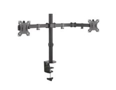 Soporte de Mesa Aisens DT32TSR-041 para 2 Monitores Giratorio e Inclinable