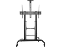 Soporte de Suelo Inclinable con Ruedas y Manivela Aisens FT100TE-123 para TV 60-100"