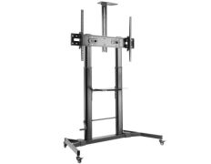 Soporte de Suelo Inclinable con Ruedas y Manivela Aisens FT100TE-171 TV 60-100"