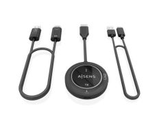 Adaptador - Transmisor de vídeo inalámbrico HDMI Aisens ASWL-H2K30M002-BK