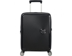 Maleta de Cabina American Tourister SoundBox Spinner 55cm/ 55x40x20cm/ 4 Ruedas - Negra