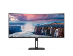 Monitor Profesional Ultrapanorámico Curvo AOC 34" WQHD Multimedia