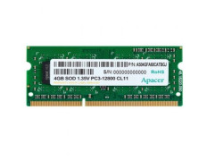 Memoria RAM Apacer DV.04G2K.KAM 4GB/ DDR3L/ 1600MHz/ 1.35V - SODIMM