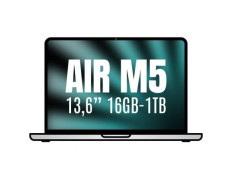 MACBOOK AIR APPLE 13'' M5 16GB 10CORE GPU PLATA 1TB - Plata