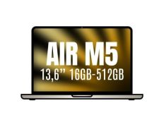 MACBOOK AIR APPLE 13'' M5 16GB 8CORE GPU BLANCO ESTRELLA 512GB - Blanco Estrella
