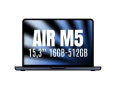 MACBOOK AIR APPLE 15'' M5 16GB 10CORE GPU MEDIANOCHE 512GB - Medianoche