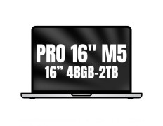MACBOOK PRO APPLE 16'' M5 MAX 18CORE CPU+40CORE GPU 48GB 2TB PLATA - Plata