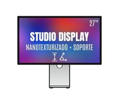 Apple Studio Display 27" con Cristal Nano texturizado - Soporte con altura e inclinación ajustable