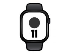 Apple Watch Series 11 Negro 42mm GPS Correa Negra S/M - M)