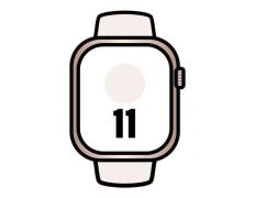 Apple Watch Series 11 Oro Rosa 46mm GPS Cellular - Correa Deportiva Rosa Rubor M