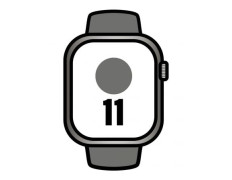 Apple Watch Series 11 Titanio Natural 46mm GPS Cellular Correa Deportiva Gris Piedra S