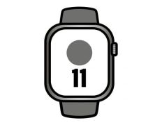 Titanio Natural Apple Watch Series 11 46mm GPS/ Cellular con Correa Deportiva Gris Piedra M