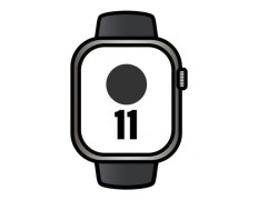 Apple Watch Series 11 Titanio Negro Pizarra 46mm GPS Cellular Correa Deportiva Negra S