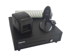 Terminal Punto de Venta (TPV) Pack Approx appPOSPACK4180LAN con Cajón Portamonedas e Impresora Térmica
