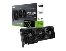 VGA ASUS GEFORCE PRIME RTX 5080 OC 16GB GDDR7 3xDP 1xHDMI CUDA 10752 256BIT TRIPLE FAN - 16GB GDDR7