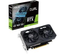 VGA ASUS DUAL RTX 3050 8G GDDR6 V2 OC Edition DP HDMI DVI CUDA 2560 RELOJ 1852MHz - 8GB GDDR6