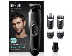 Afeitadora Braun All in One 6 en 1 con Batería - Series 3 MGK3410
