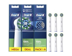 Cabezal de Recambio para cepillo Oral-B Pro Cross Action - Pack 6 uds