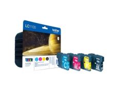 Cartucho de Tinta Brother LC-1100VALBP Original Multipack Cian Magenta Amarillo