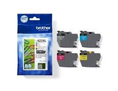 Cartucho de Tinta Brother LC-422XL Multipack Alta Capacidad - Cian, Magenta, Amarillo