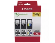Cartucho de Tinta Canon PG-560XL + CL-561XL Multipack Negro Alta Capacidad