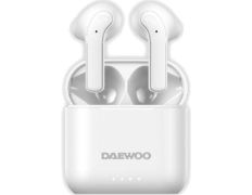 Auriculares Bluetooth Daewoo DW2021 con estuche de carga/ Autonomía 5h - Blancos