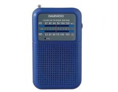 Radio Portátil Daewoo DW1008/ a Pilas - Azul
