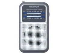 Radio Portátil Daewoo DW1008/ a Pilas - Plata