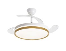 Ventilador de Techo Daewoo DW5010 con Aspas Retráctiles 30W - 3 Aspas