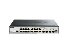 Switch Gigabit D-Link DGS-1510-20 con 20 Puertos 10/100/1000
