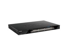 Switch D-Link DGS-1520-28MP Gestionable 28 Puertos RJ-45 Gigabit/SFP