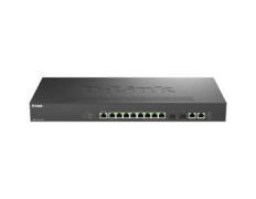 Switch Gestionable D-Link DMS-1250-12TP - 10 Puertos/RJ-45 100/1000/2.5G/PoE