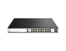 Switch Gestionable D-Link DXS-3130-28P/E | 24 Puertos RJ-45 10/100/1000 SFP