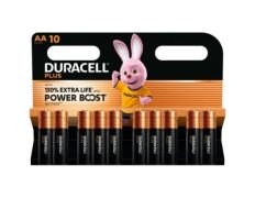 Pilas AA Duracell Plus Power Boost - Pack de 10 unidades 1.5V