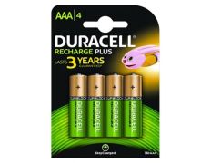 Pack de 4 Pilas AAA 1.2V Duracell HR3-B