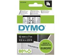Cinta Adhesiva Dymo D1 45013, 12mm x 7m para Label Manager